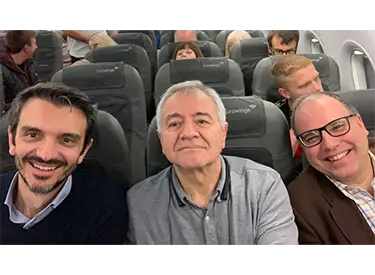 On the way for Rolincap project meeting, Newcastle, UK